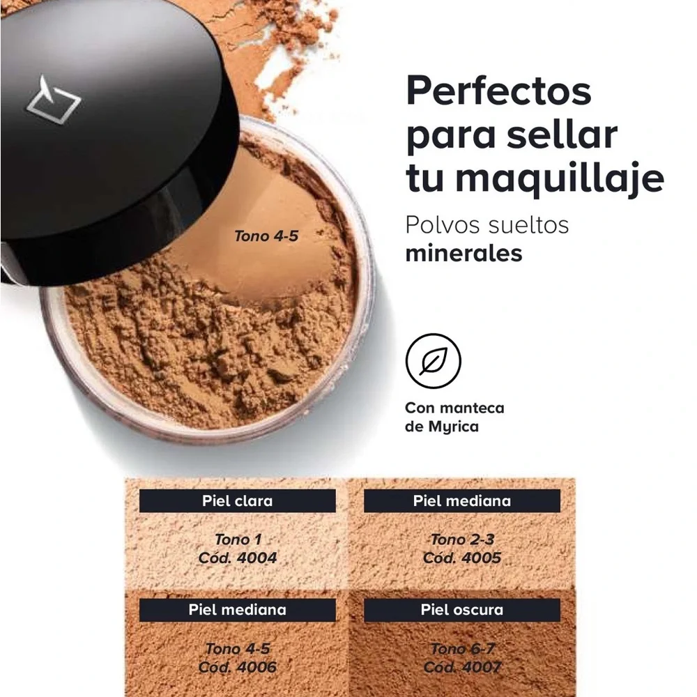 Polvos Sueltos Minerales -Loose Mineral Powder